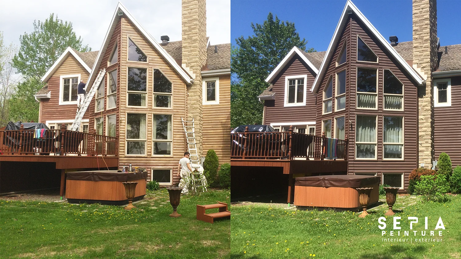 Rafraîchissement de couleur déteint par le soleil