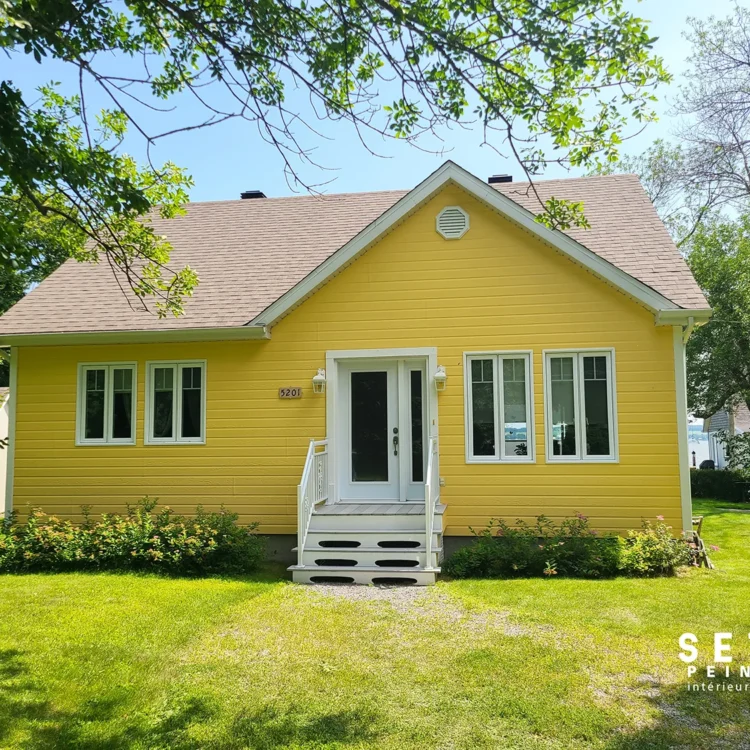 Rafraîchissement de peinture su CanExel et cadres de portes/fenêtres